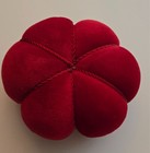 Dritz   Red Velvet Tomato Pin Cushion   Large 5  X 2 5 8 