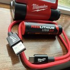 Milwaukee 2114-21 Rover Redlithium Usb 550 Lumens Pivoting Flood Light Free Ship