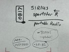 Sirius Sportster R - Sp-r2 Radio W  Wires Active Subscription Tested