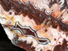 Serape Lace Agate Serape Jasper Crazy Lace  5  X 3 5   Mexico Rough Slab Cabbing