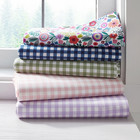 Company Kids Gingham Classic Cool Organic Cotton Percale Bed Sheet Set
