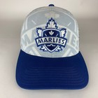 Toronto Marlies Ahl White Blue Reebok Center Ice Snapback Hat