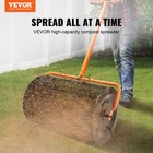 Vevor Compost Spreader Peat Moss Spreader 24  Wide 24 4-26 4  Height Adjustable