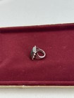 Vintage Sterling Silver Turquoise Ring Size 5 Southwest Navajo Style 6 8g