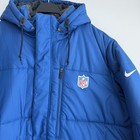 Nike Nfl Equipment Jacket Mens 3xl Blue Sideline Storm On Field Parka Puffer