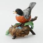Lenox American Robin Porcelain Garden Bird Figurine 1989