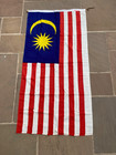 Vintage British Embassy Malaysia  2 Yd Flag 6ft X 3ft Sewn Flag