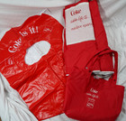 Vintage Coke Adds Life To Sports Blanket  Tote   Inflatable Coca-cola 