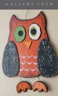 Cool   Fun  Vintage Owl Wall Hanging Art  50 s 60 s Eichler Era Mid Century
