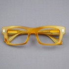 Retro Square Acetate Eyeglasses Frame Men Women Full Rime Black Tortoise Glasses