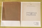 Heat 1986 Original Movie Press Kit With 8 Photos Burt Reynolds