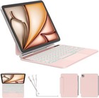 Zynthralix Keyboard Case For Ipad Air pro 11    M4 M3 M2 Trackpad Pink