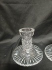Waterford Crystal Tapered Candlestick Holders Set Of 2 Giftware Collection 