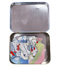 Coca Cola Polar Bears Skiing Mini Tin 8 Piece Puzzle