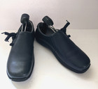 Klogs Womens Shoes Sz 7 5w Black Leather Slip Resistant Clogs Mules Non Marking