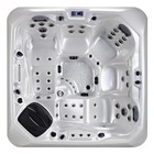 Luxury 5-person Hot Tub Spa W  64 Therapy Jets  Outdoor Whirlpool Jacuzzi