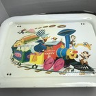 Vintage 1961 Walt Disney Tv Tray Casey Jr Train Donald Duck Goofy Pluto 17 5   x13