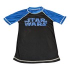 Youth Star Wars Matching Swim Trunks   Rash Guard Tee Size Small