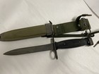 Vintage Us Military M7 Boc Bayonet Knife With Usm8a1 Pwh Scabbard Sheath