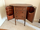Vintage Martha Washington Sewing Cabinet