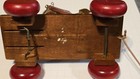 Vintage Wooden Wood Chopper Pull Toy   read Description  1983