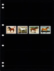  2 50 Scott Value - 2002 Senegal Horses West Africa Much Scarcer Cv Mnh Nh Umm