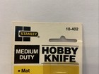 Stanley 10-402 Medium Duty Aluminum Body Hobby Knife 5-1 8  Long New In Package