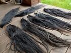 Long Black Equine Horse Tail  Measuring Approximately 90-120 Cm Long  Taxidermy 