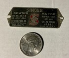 Original Vintage Singer Ba 3-8 Sewing Machine Motor Plate Shield