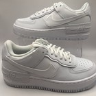 Nike Air Force 1 Low Shadow Triple White Women s Size 9 Ci0919-100 New Shoes