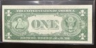 Series 1935 F One Dollar  1 Blue Seal Silver Certificate Note Bill Us Nearly Unc
