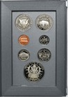 1991 Prestige Proof Set Mount Rushmore Silver Dollar W  Box   Coa