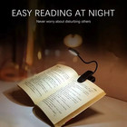 Led Book Light W flexible Clip Battery Powered Lamps For Book Reading
