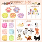 26 Pcs Cat Cake Topper Cute Cat Figurines Cat Happy Birthday Cake Topper Cat    