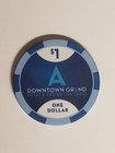 1 00 Chip The Downtown Grand Casino New Version Las Vegas Nevada 