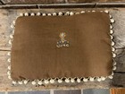 Vintage Embroidered Decorative Pillow Psalm 11 8 24 Handmade 8 X 11 1 2
