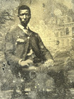 African American Civil War Era Tintype Original Photo 19th C 