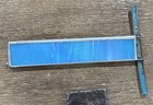 Vintage Art Stained Glass Kaleidoscope With Color Tube Blue