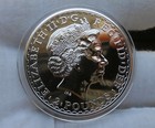 2003 Britannia Silver 1 Oz  Fine Silver   2 Brilliant Uncirculated Coin
