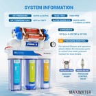 Aquarium Reef Coral Reverse Osmosis System 100gpd Pure 0 Ppm Ro Di Water Filter
