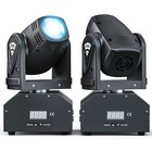 1pc Led Moving Head Light Rgbw Beam Stage Dmx Spot Lighting Dj Disco Club Party