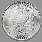 1922 P Peace Silver Dollar Almost Uncirculated 90  Silver  1 Us Coin