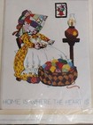 Home Is Where The Heart Is Crewel Picture Kit 11 x14  Cm By Erica Wilson