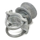 4  Round Post X 2 1 2  Round Gate Frame Steel Cantilever Roller For Sliding Gate