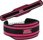 Mrx Weight Lifting Belt Dipping Fitness Belts With Metal Chain Gym Exercise