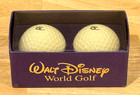 Vintage Rare 1990s 2000s  Walt Disney World Set Of 2 Titleist Golf Balls New