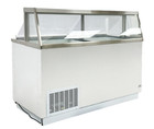 Nsf 68   Ice Cream Dipping Freezer 12 Can Cabinet Display Case Gelato Freezer