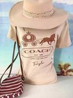 Coach Carriage    a Land Far Away 1950    Luxury Shirt     Elegant Fairytale-inspired
