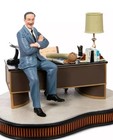 2025 Disney Disneyland 70th Anniversary Walt Disney Desk Figure W  Sound New     