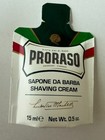 Proraso  Shaving Cream  7-pk Each 15 Ml   0 5 Oz New Free Ship